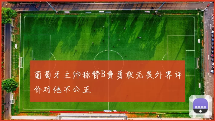 葡萄牙主帅称赞B费勇敢无畏外界评价对他不公正